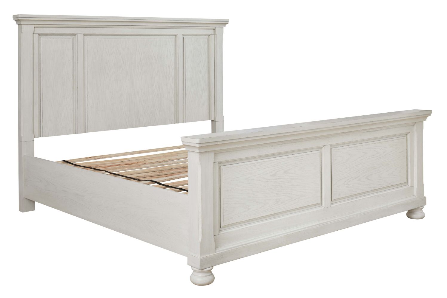 Robbinsdale – Antique White – 8 Pc. – Dresser, Mirror, Chest, Queen Panel Bed, 2 Nightstands B742/31/36/46/57/54/96/92(2)