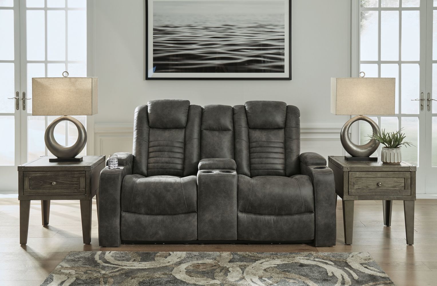 Soundcheck – Storm – 2 Pc. – Power Reclining Sofa, Loveseat 30606/15/18