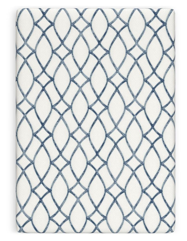 12 Inch Chime Elite 2.0 – White / Blue – Queen Mattress M42631