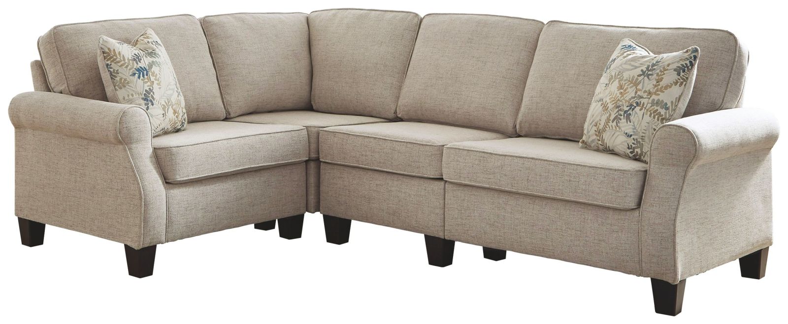 Alessio – Beige – Sofa 4 Pc Sectional 82404/38/77/46/35