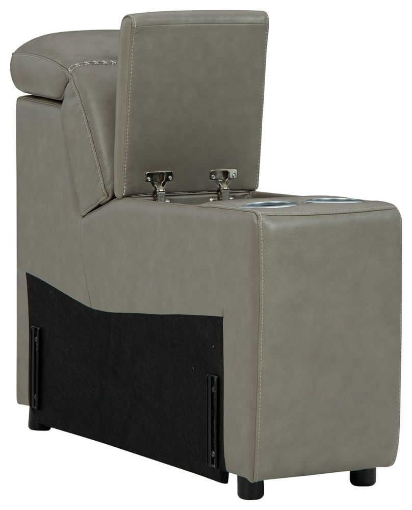 Correze – Gray – Console With Storage U9420257