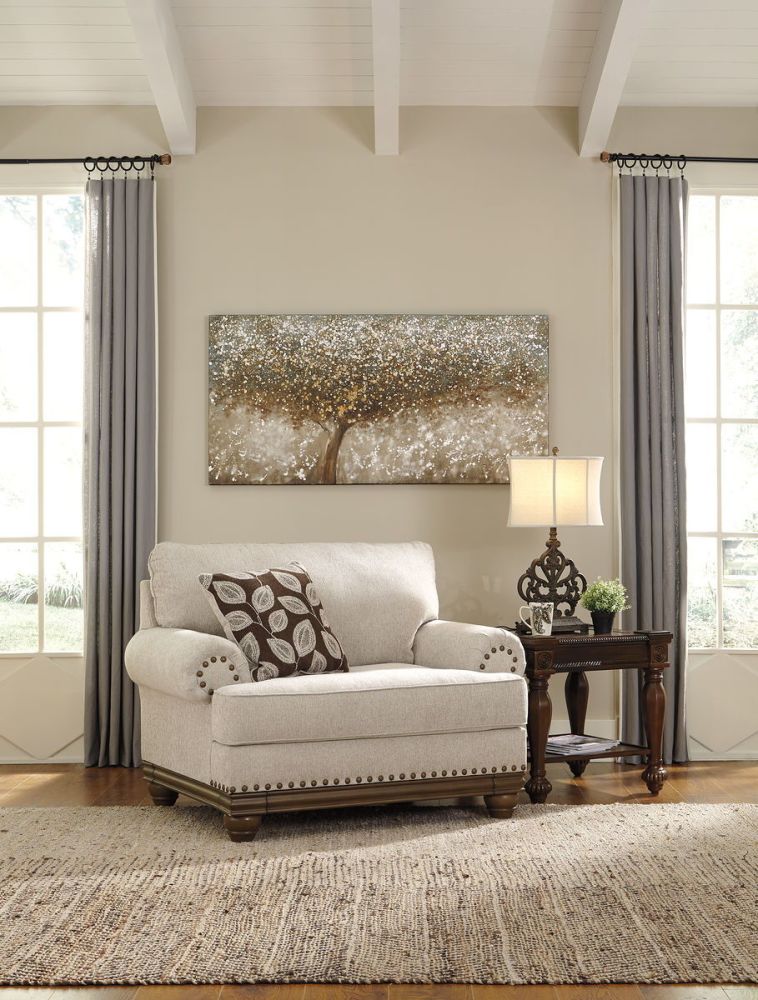 Harleson – Wheat – 4 Pc. – Sofa, Loveseat, Chair And Half, Ottoman 15104/38/35/23/14