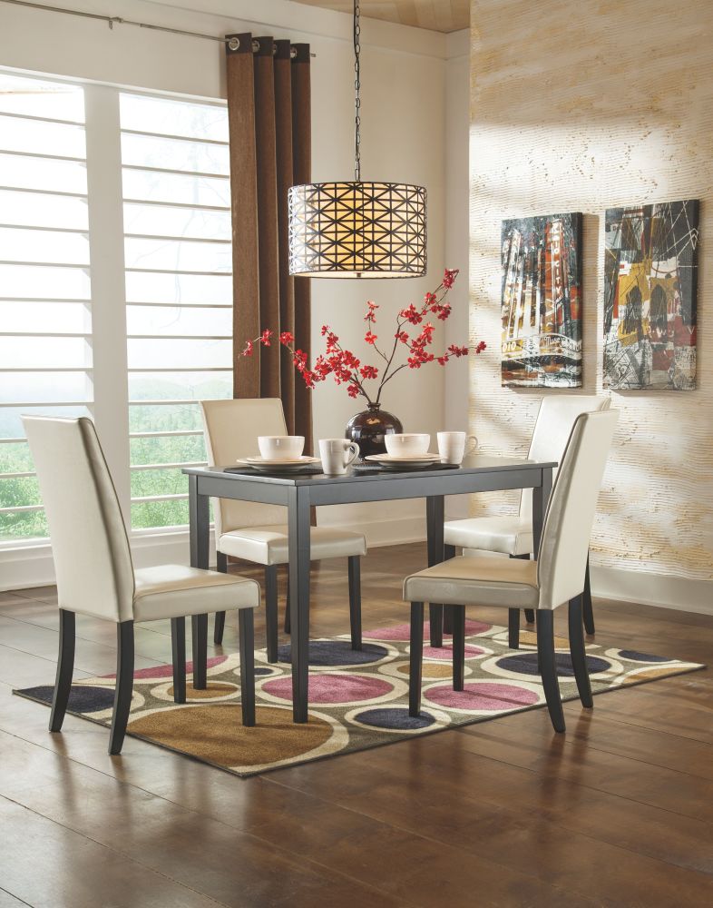 Kimonte – Dark Brown – Rectangular Dining Room Table D250-25