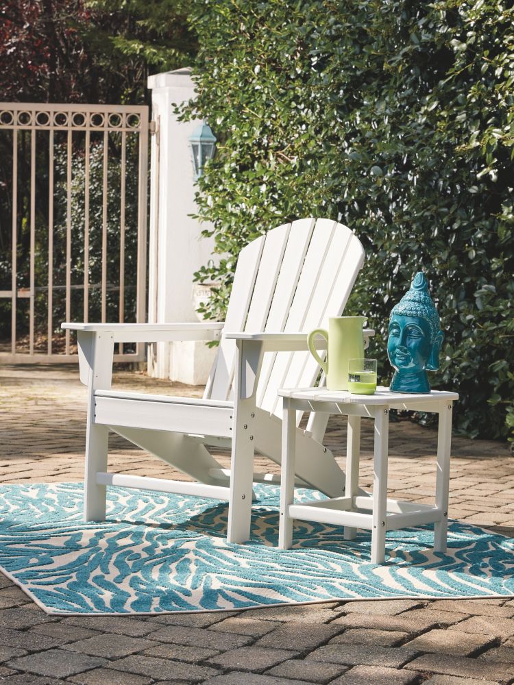 Sundown Treasure - White - Adirondack Chair P011-898 Furniture