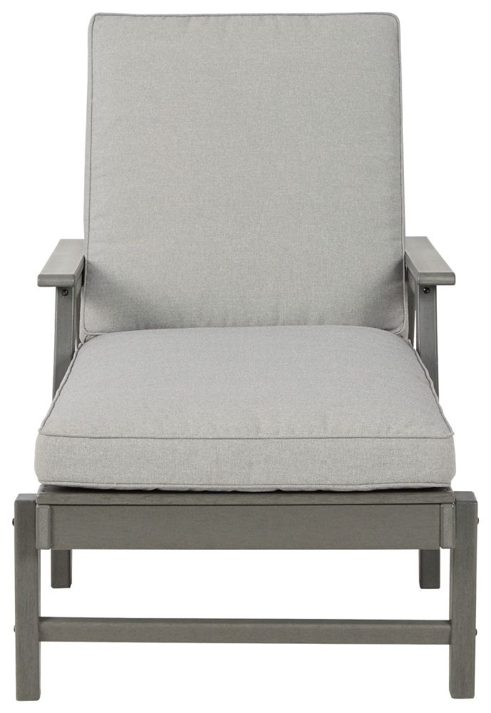 Visola – Gray – Chaise Lounge With Cushion P802-815