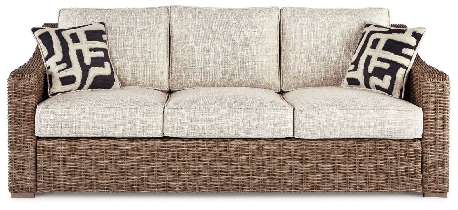 Beachcroft – Beige – Sofa With Cushion P791-838