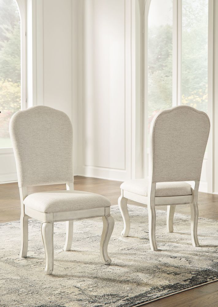 Arlendyne – Antique White – Dining Uph Side Chair (Set of 2) D980-01