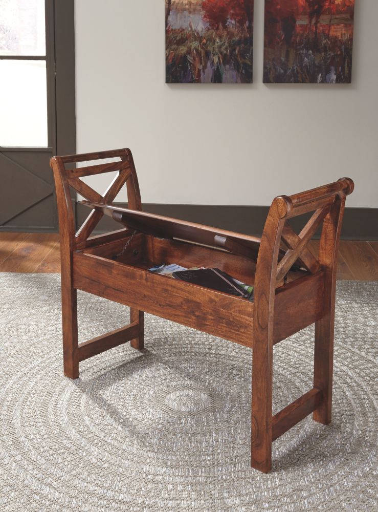 Abbonto – Warm Brown – Accent Bench T800-111