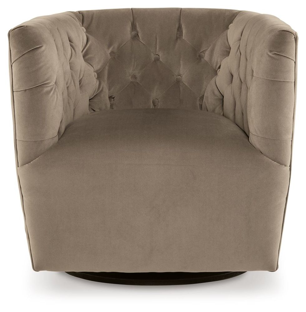 Hayesler – Cocoa – Swivel Accent Chair A3000661