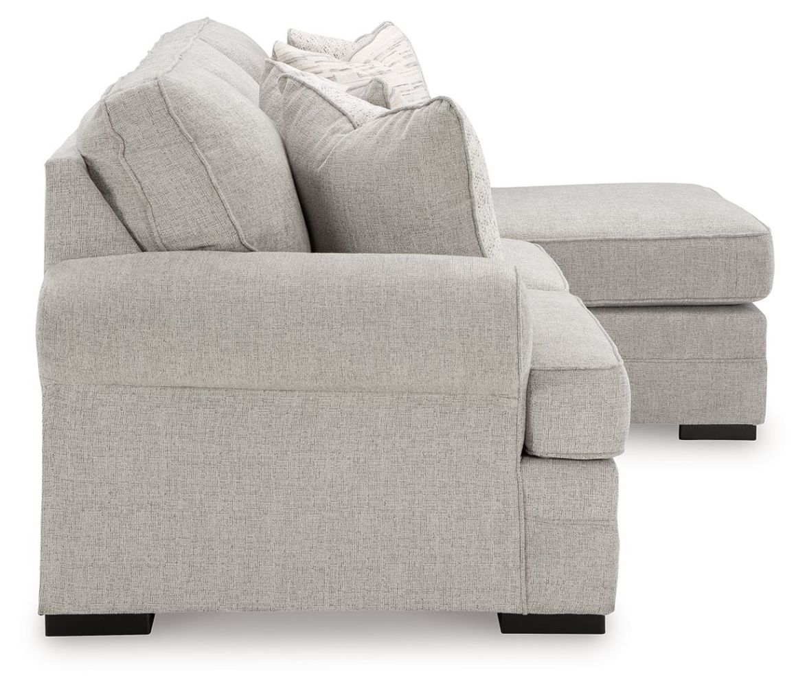 Eastonbridge – Shadow – 3 Pc. – Sofa Chaise, Chair And A Half, Ottoman 56603/18/23/14