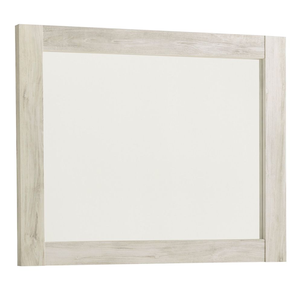 Bellaby – Whitewash – Bedroom Mirror – Wooden Frame B331-36
