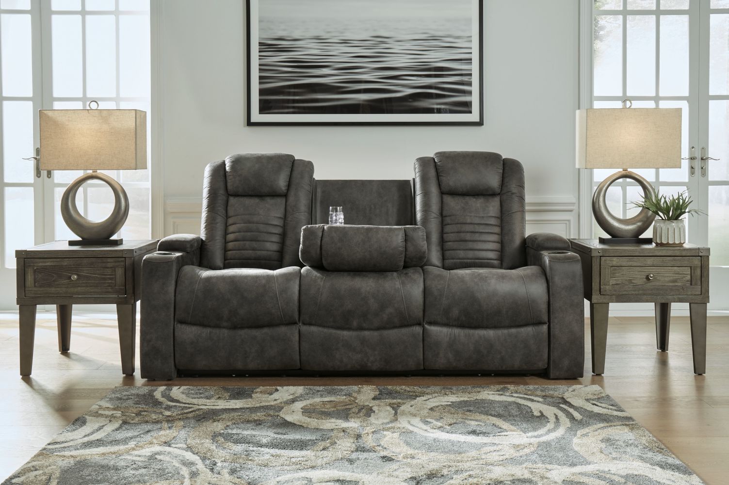 Soundcheck – Storm – 2 Pc. – Power Reclining Sofa, Loveseat 30606/15/18