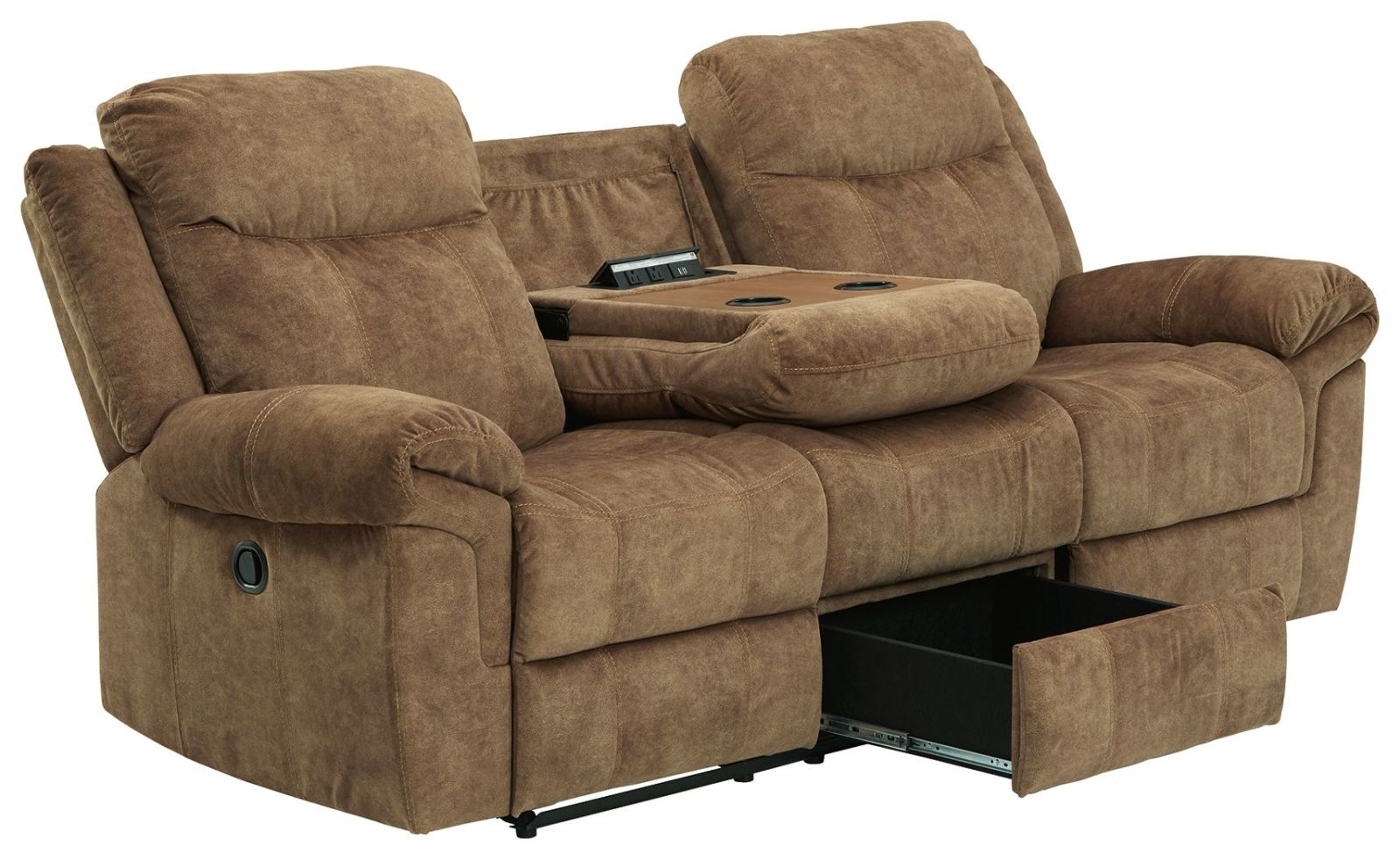 Huddle-up – Nutmeg – Rec Sofa W/Drop Down Table 8230489