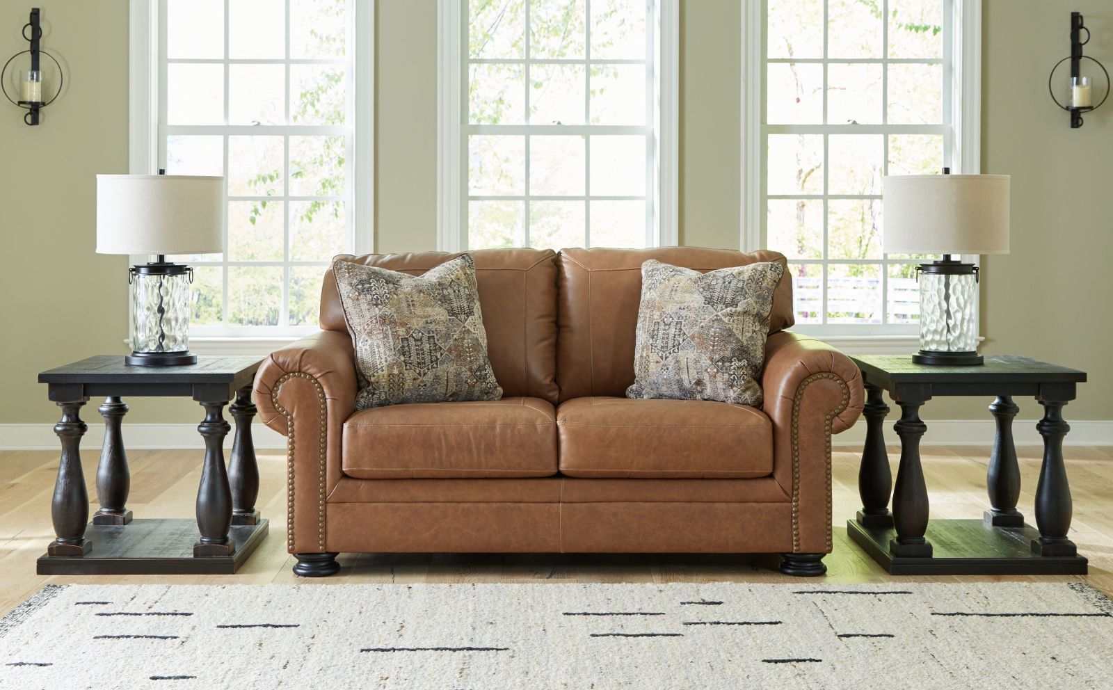 Carianna – Caramel – 2 Pc. – Sofa, Loveseat 57604/38/35