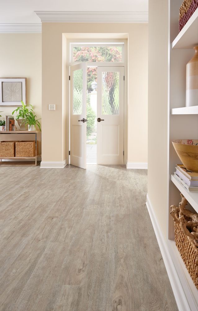 Armstrong Luxe Plank With Rigid Core White Veil A6438U71