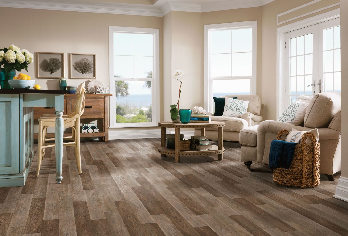 Armstrong Luxe Plank With Rigid Core Castletown Sweet Caramel A6454U71