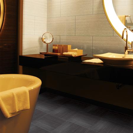 Daltile Fabrique Field Tile Noir Linen 24×24 P6892424S1P