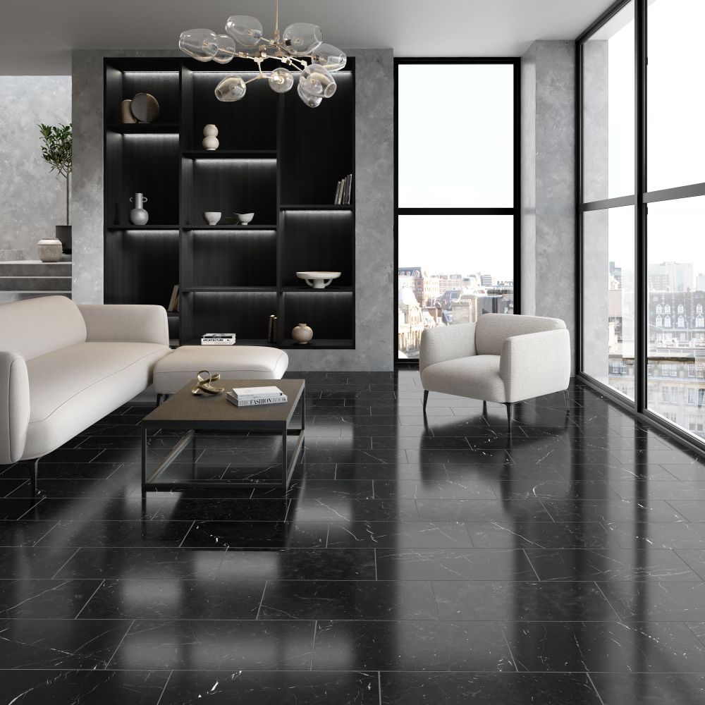 Emser Marble Marquina Black M05MARQBK1224P