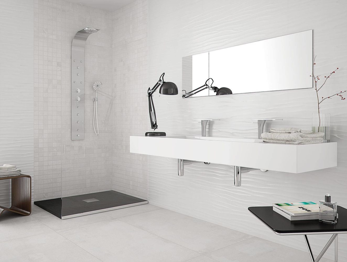 Happy Floors Glaciar & Glaciar 2.0 Solid White 6735-C