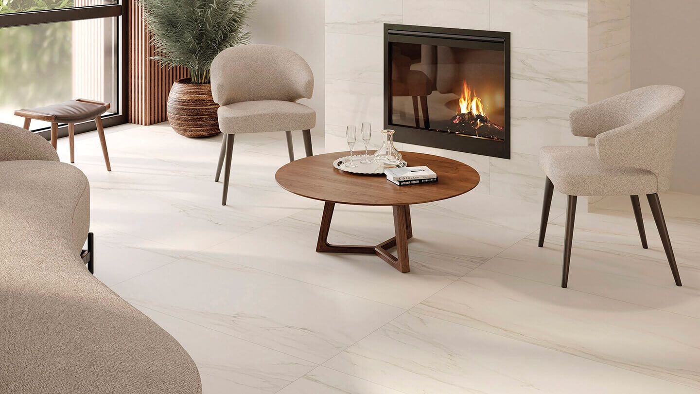 Happy Floors Charleston White 9650-P