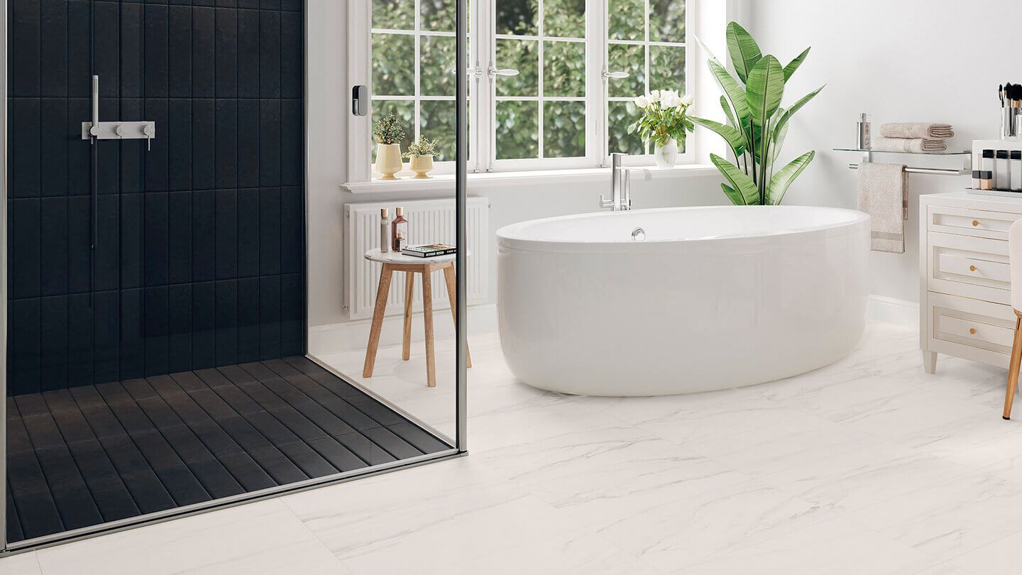 Happy Floors Charleston White 9650-P