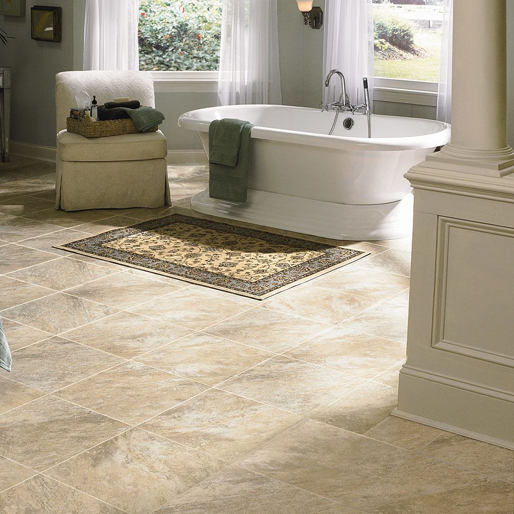 Shop Mannington Adura® Luxury Vinyl Tile Flooring Seaside Breakwater