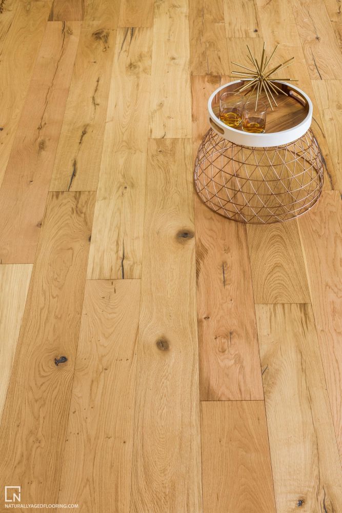Naturally Aged Flooring Wirebrushed Series Willow Wind NA-WIL-7.5