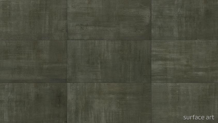 Surface Art Brushed Metallic Modern Metallic Charcoal TSEVMBRMCH1224