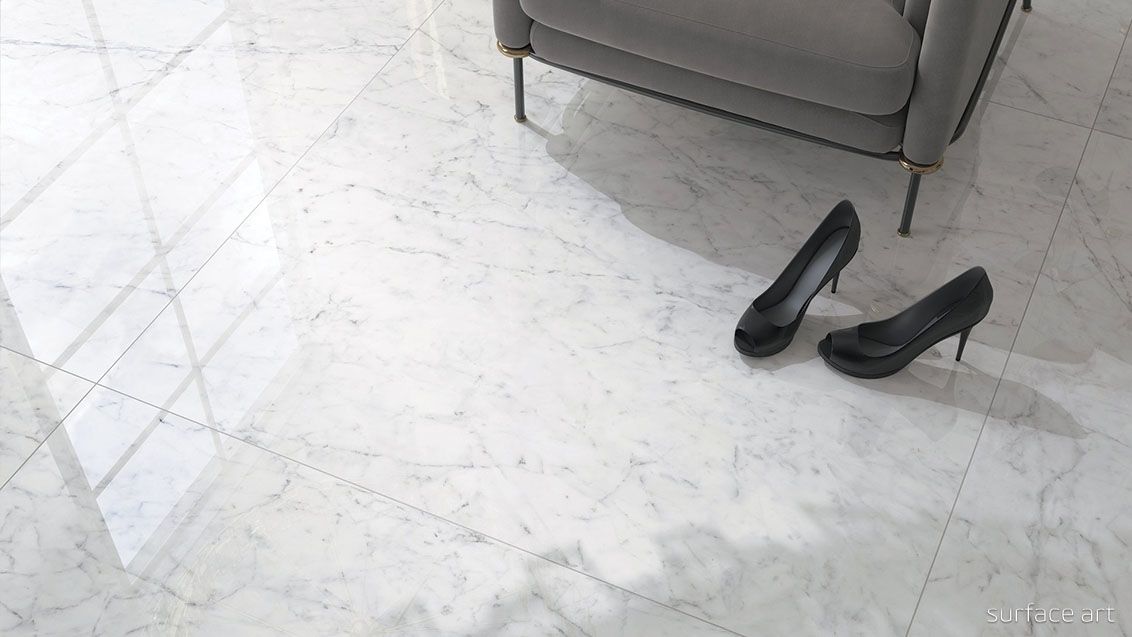 Surface Art Carrara Elite Classic Marble Natural TSAVPCAENA1224