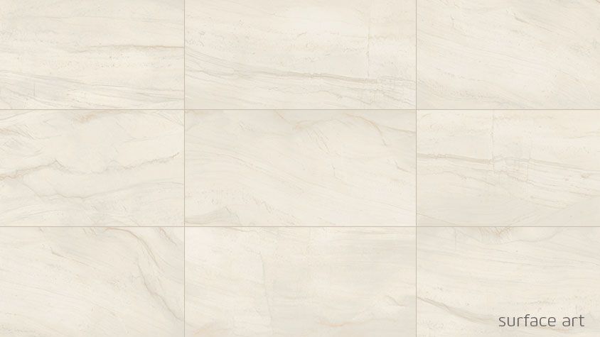 Surface Art Denali Marble White TSPCDENWH1224P