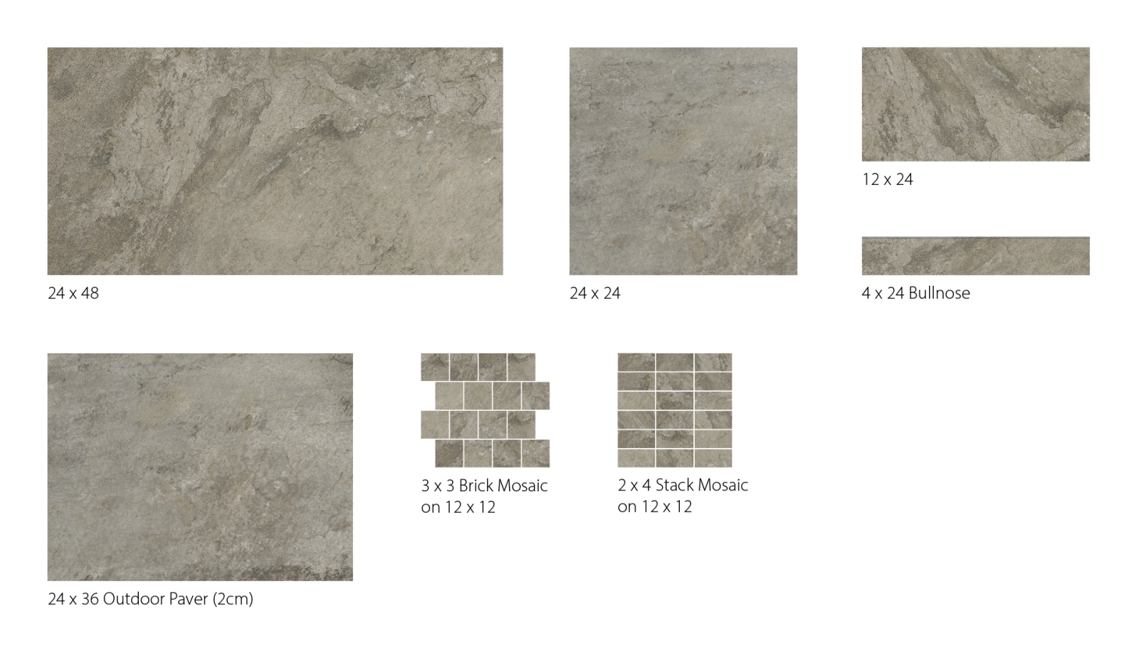 Surface Art Glacier Classic Travertine Slate Stone TSDGLASLST24STK