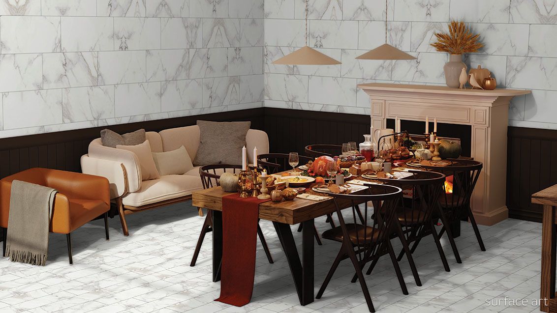 Surface Art Iconic Classic Marble Calacatta TSEVSICOCA324S