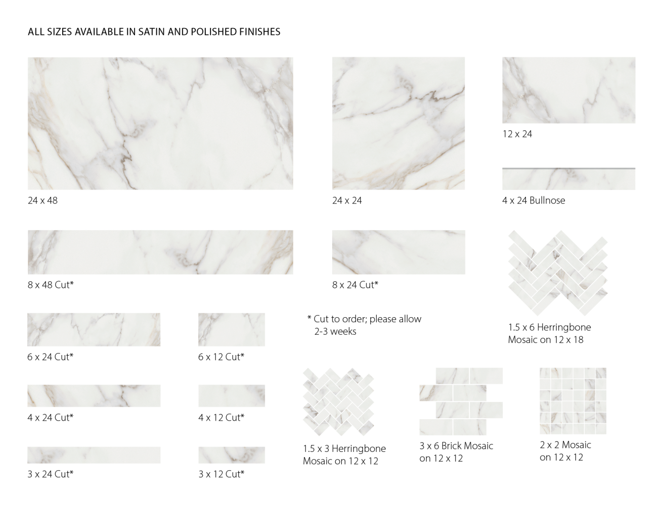 Surface Art Iconic Classic Marble Calacatta TSEVSICOCA324S