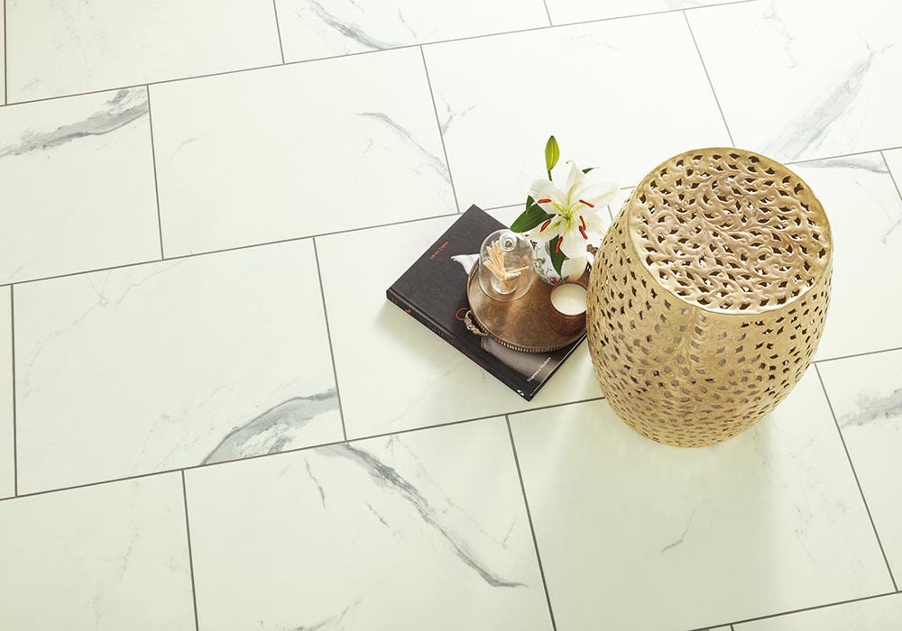Carpetsplus Colortile Design Statement Flooring Korlok Select Stone Blanco Marble CTR1230