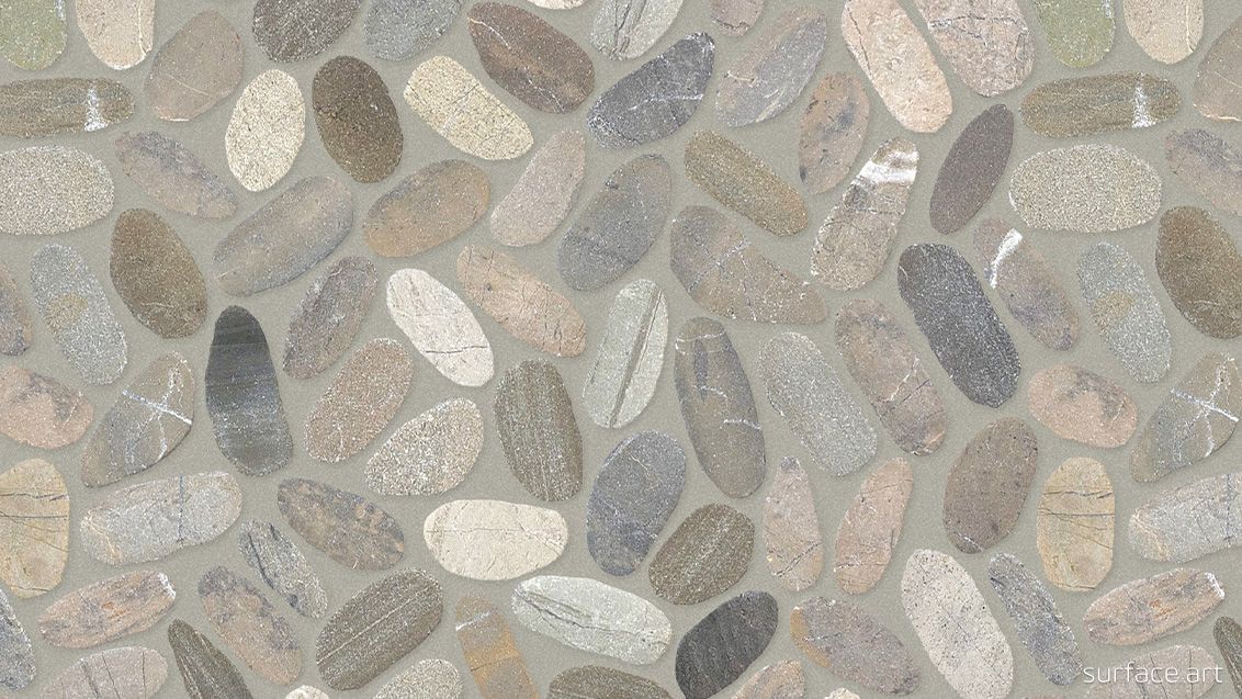 Surface Art River Pebbles Grey Blend TSARPROUGR