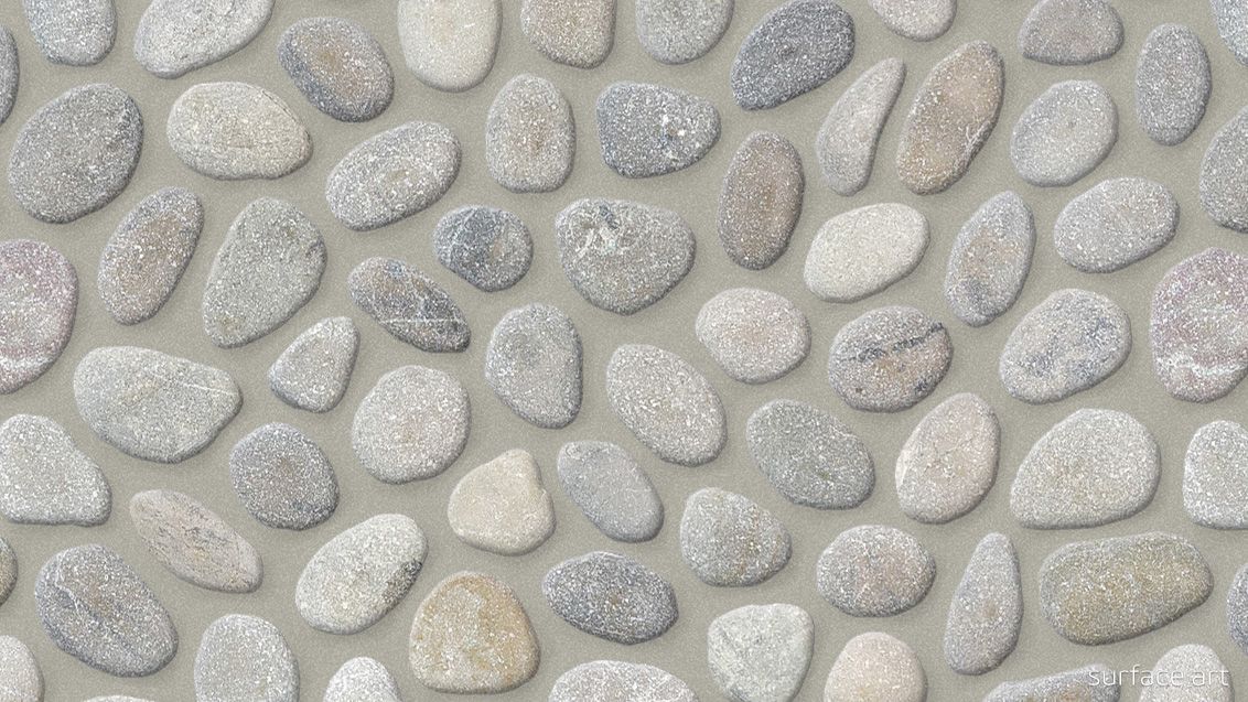 Surface Art River Pebbles Grey Blend TSARPROUGR