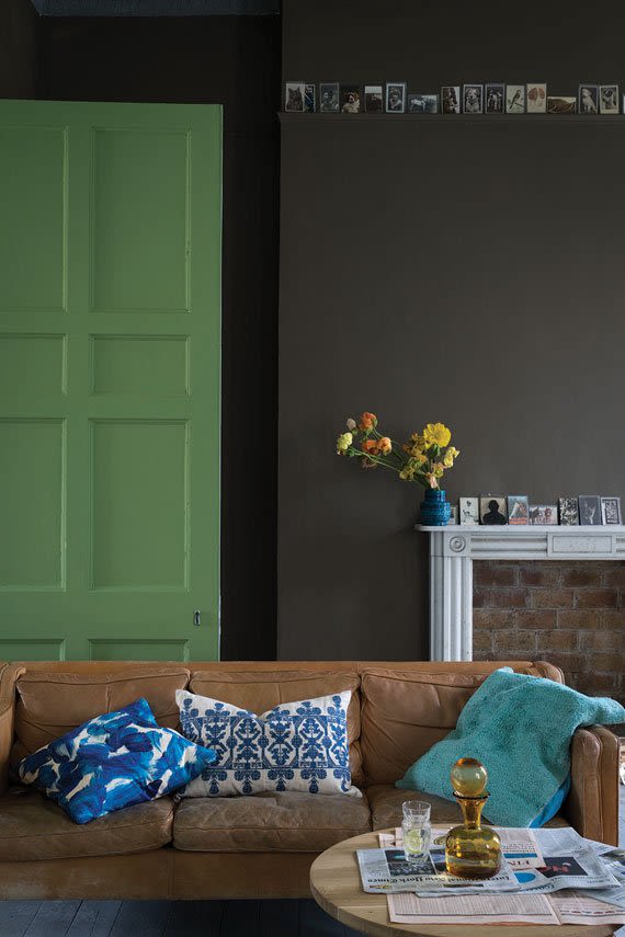 Farrow And Ball Current Palette Salon Drab 5029496879018