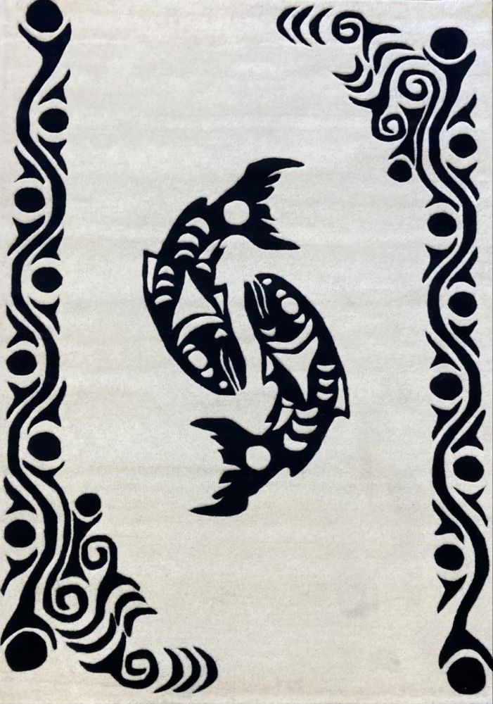 Jordans Signature Series Sparrow Salmon Sparrow Collection White/Black 7’6″ x 7’6″ SparrowSalmonWhite/Black76x76
