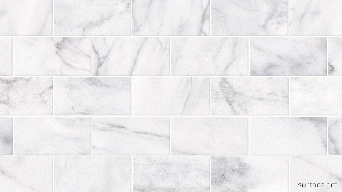 Surface Art Timeless Stone Modern Marble Carrara Marble TSAVRTSCARMBN32