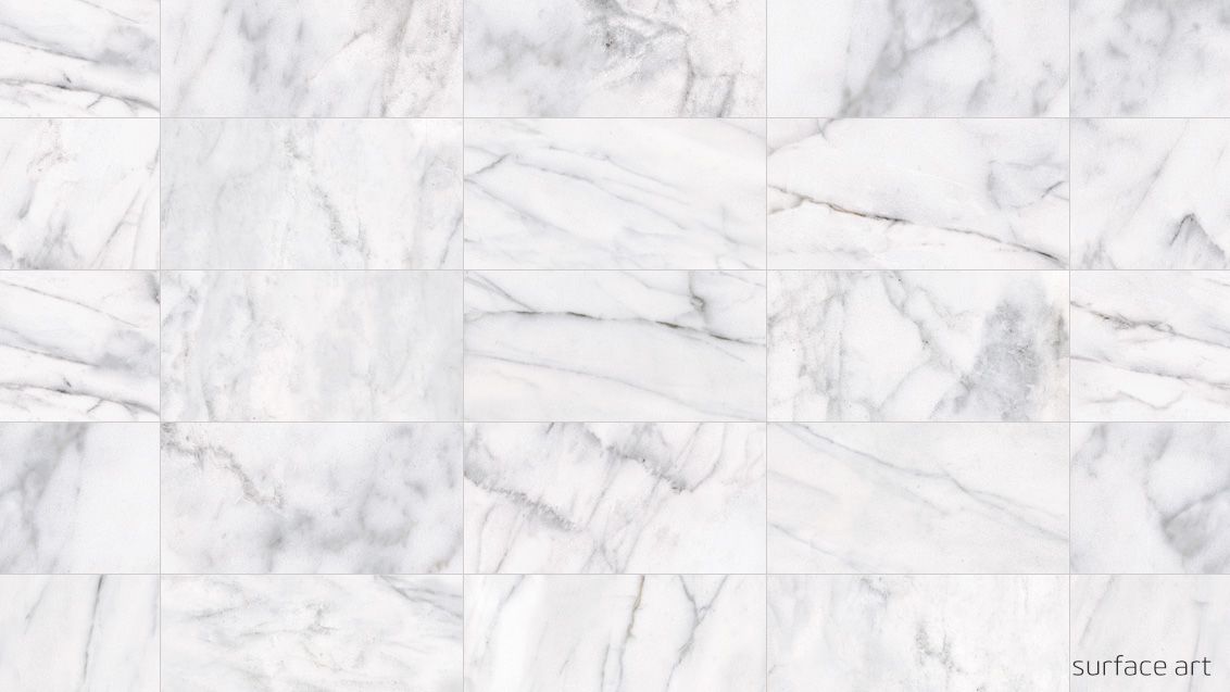 Surface Art Timeless Stone Modern Marble Carrara Marble TSAVRTSCARM1224