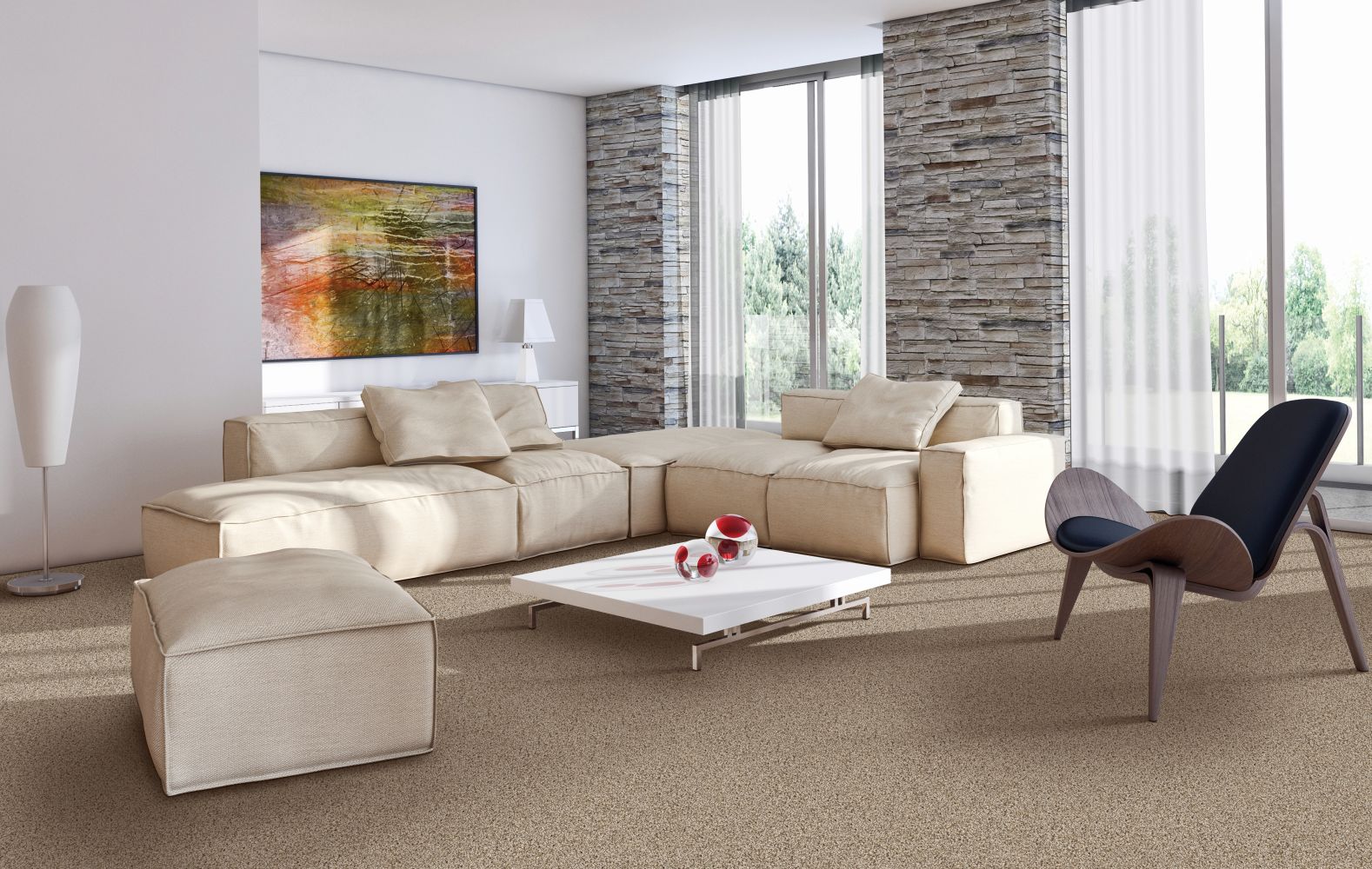 Mohawk Smartstrand Silk Organic Attractionii Stonework 2P15-551