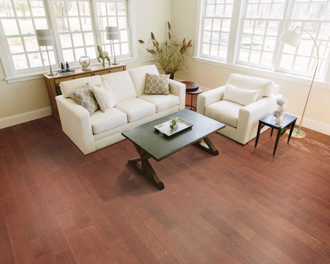 Portico Tecwood Essentials Urban Place Dark Auburn Maple 32651-02