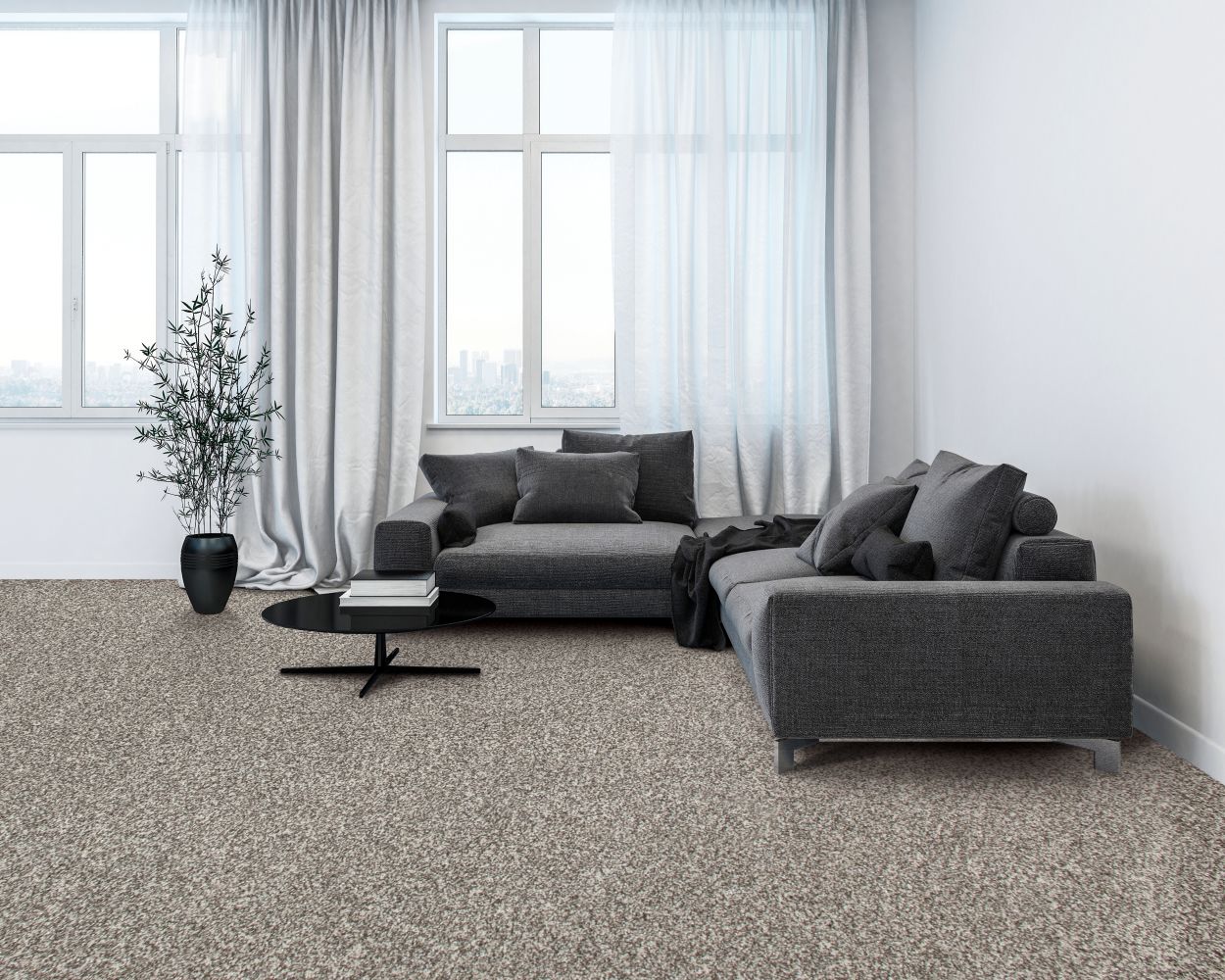 Mohawk Smartstrand Silk Natural Option I Mineral 3D26-964