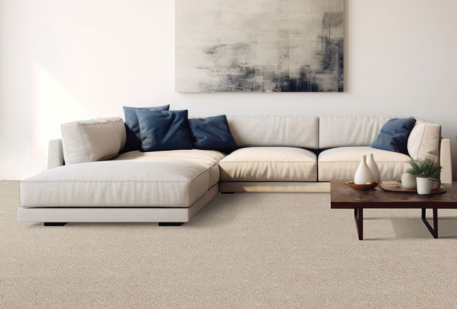 Mohawk Smartstrand Silk Cayucos Point II White Sand 3K98-701