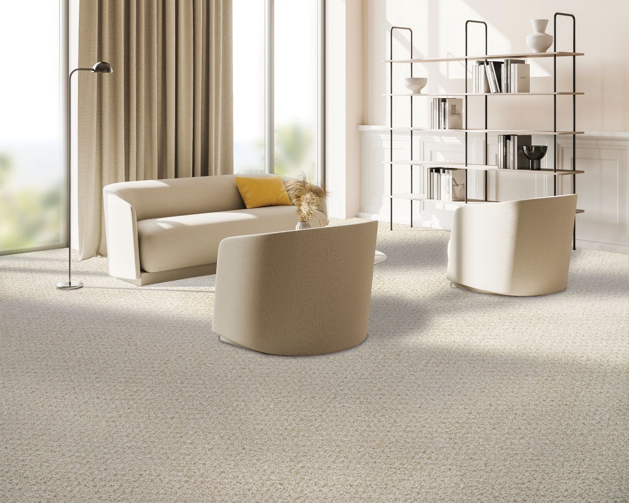 Karastan Smartstrand Promenade Bisque 3M93-9723