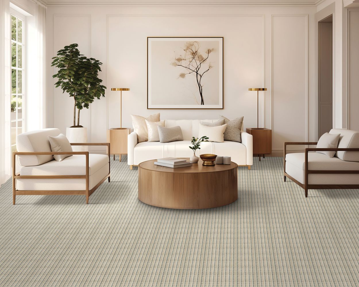 Karastan Wool Kaliente 91014 Blue Lagoon 91014-9565