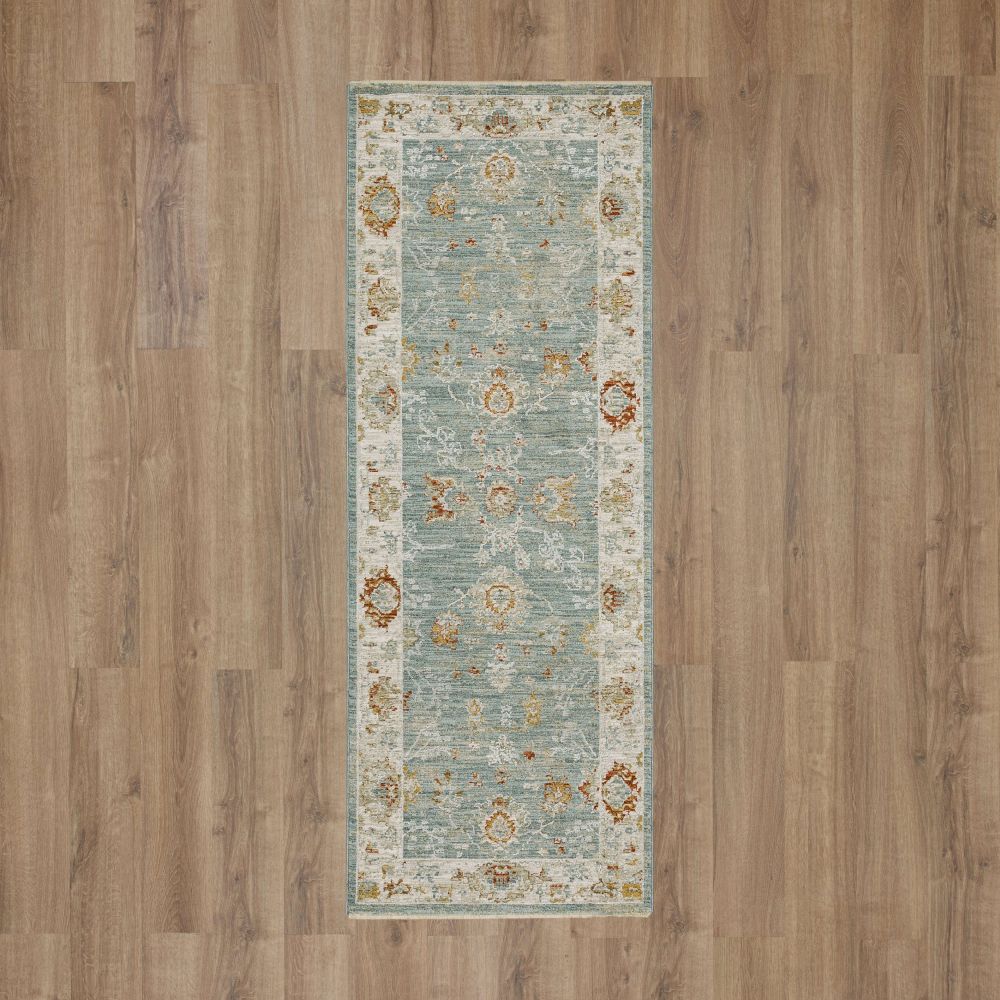 Karastan Rugs Adalia Amasya Blue 2’7″ x 7’3″ Runner RG849048031087IP