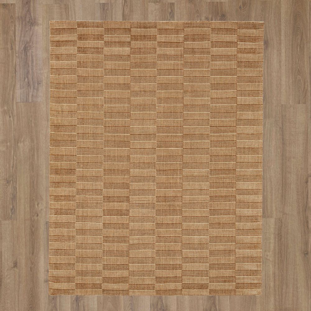 Karastan Rugs Bobby Berk Broken Stripe Sienna 8’0″ x 10’0″ R1091640096120IB