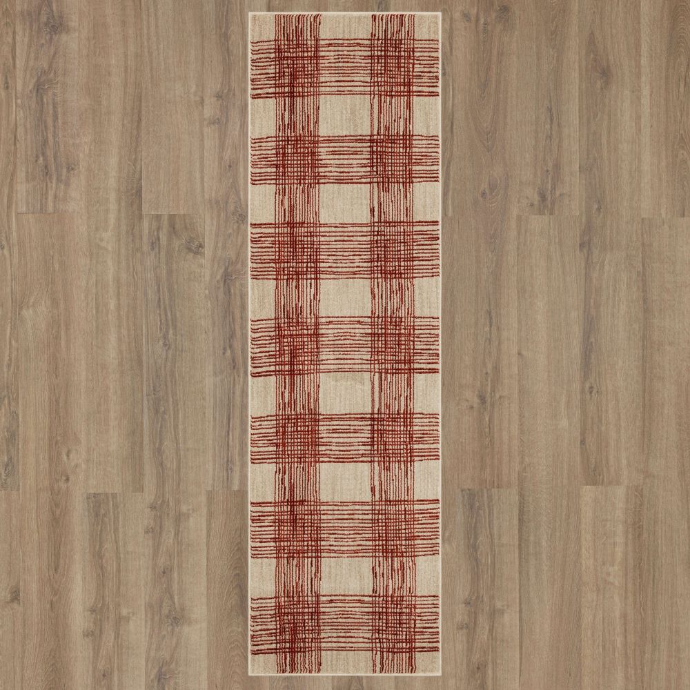 Karastan Rugs Bobby Berk By Karastan (series 3) Fontana Ginger 2’4″ x 7’10” Runner 9243820048028094IB