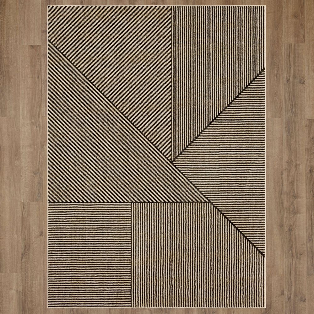 Karastan Rugs Bobby Berk By Karastan (series 3) Linea Onyx 9’6″ x 12’11” 9243990121114155IB